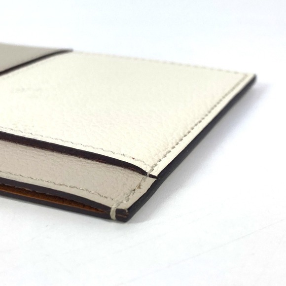 HERMES Beige Leather Card Holder - Picture 6 of 13